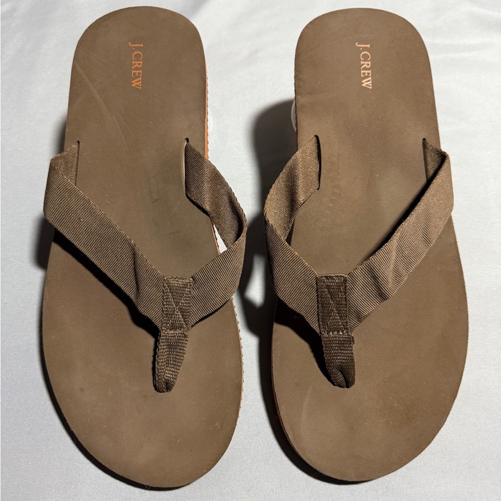 J Crew flip flops